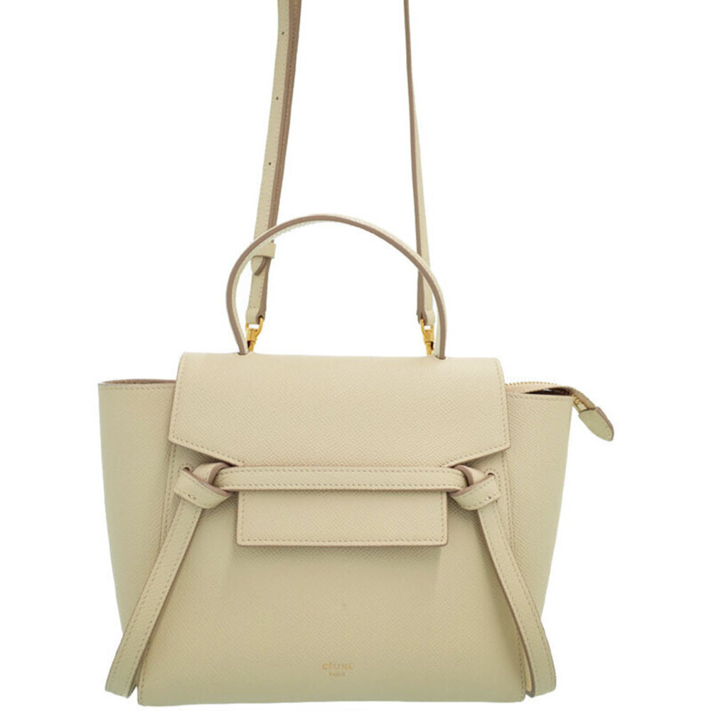 Celine Belt Bag 2way Crossbody Grained Calfskin Leather